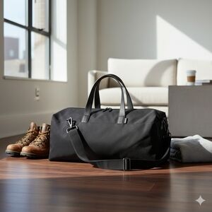 Black Men's Away Everywhere Duffel Bag